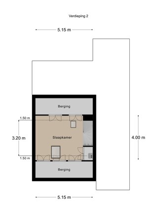 Floorplan - Bombaard 12, 6351 MB Bocholtz